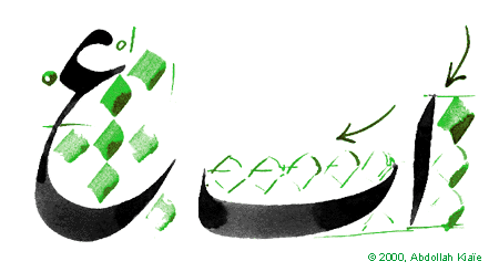 proportions des lettres